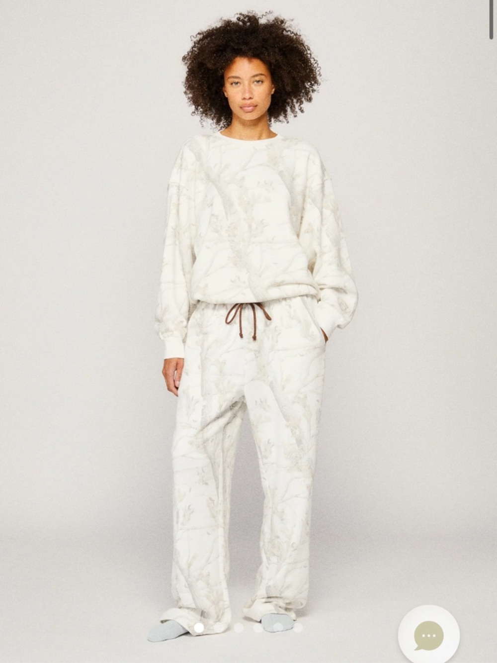 Dairy Boy White Camo Sweat Set